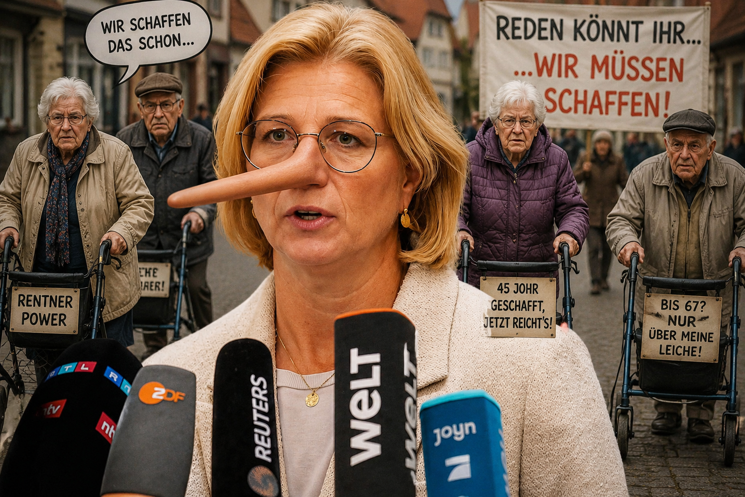 Rente mit 63? Im Saarland schaffsch bis de Bagger dich kennt.