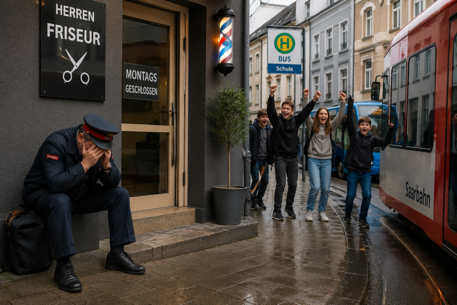 Saarbahn sagt Streik zum Schulstart ab – warum eigentlich? Montags hat doch eh keiner Bock!