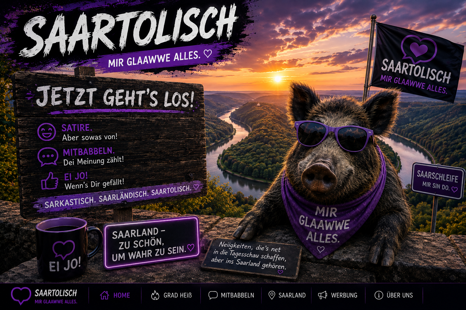 Mir sin do! Saartolisch startet offiziell – mir glaawwe alles!